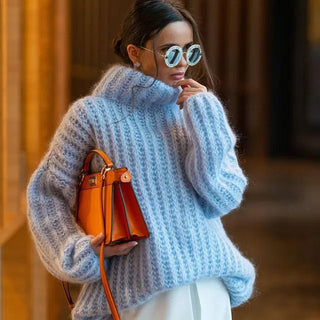 Vibe - Pullover gestrickt - Strickwaren - Blau - Müller Mode