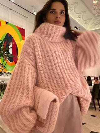 Vibe - Pullover gestrickt - Strickwaren - Hellrosa - Müller Mode