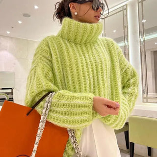 Vibe - Pullover gestrickt - Strickwaren - Grün - Müller Mode