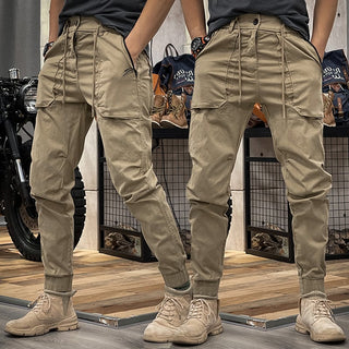 Victor - Dehnbare Cargohose - Cargohosen - Khaki - Müller Mode