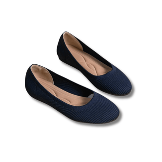 Vivienne - Schuhe - Bequemer Ballerina - Sandalen & Hausschuhe - Blau - Müller Mode