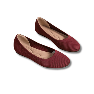 Vivienne - Schuhe - Bequemer Ballerina - Sandalen & Hausschuhe - Rot - Müller Mode