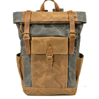 Wiley - Vintage - Rucksack - Praktische Taschen - Rucksäcke - Hellgrau - Müller Mode