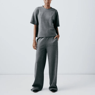 Winslet - Freizeit - Set - T-Shirt & Hose - Sets - Schwarzer Anzug - Müller Mode