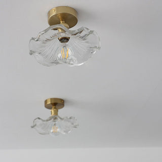 Zenith - Hibiscus - Glas - Deckenlampe - Deckenleuchte - Transparant - Müller Mode