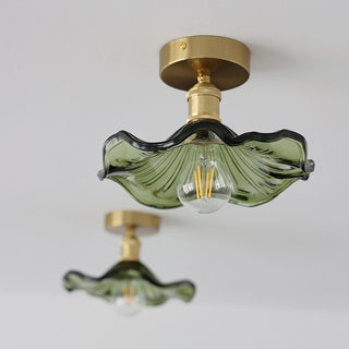 Zenith - Hibiscus - Glas - Deckenlampe - Deckenleuchte - Transparant - Müller Mode