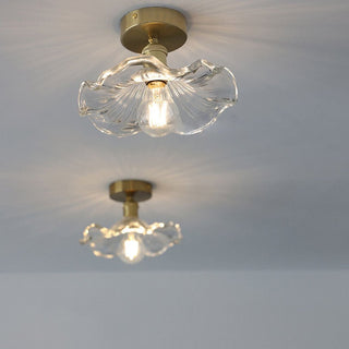 Zenith - Hibiscus - Glas - Deckenlampe - Deckenleuchte - Transparant - Müller Mode