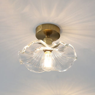 Zenith - Hibiscus - Glas - Deckenlampe - Deckenleuchte - Transparant - Müller Mode
