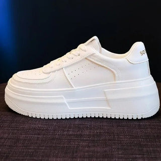 Zephanie - Ganz Weiße Freizeit - Sneakers - Plateau - Stil - Sneakers - Weiß - Müller Mode