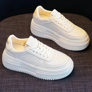 Zephanie - Ganz Weiße Freizeit - Sneakers - Plateau - Stil - Sneakers - Weiß - Müller Mode