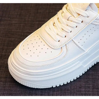 Zephanie - Ganz Weiße Freizeit - Sneakers - Plateau - Stil - Sneakers - Weiß - Müller Mode