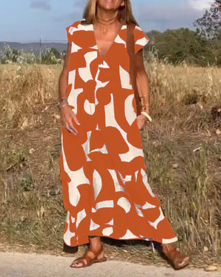 Zoey - Maxikleid - Casual Eleganz - Kleider - Lila - Müller Mode