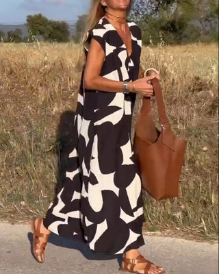 Zoey - Maxikleid - Casual Eleganz - Kleider - Schwarz - Müller Mode