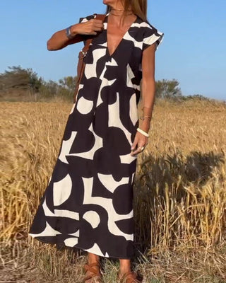 Zoey - Maxikleid - Casual Eleganz - Kleider - Schwarz - Müller Mode