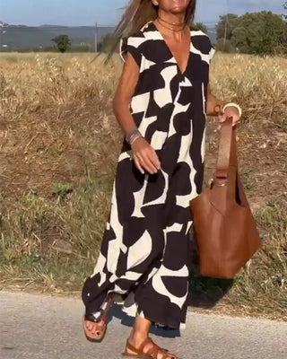 Zoey - Maxikleid - Casual Eleganz - Kleider - Schwarz - Müller Mode