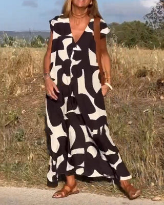Zoey - Maxikleid - Casual Eleganz - Kleider - Schwarz - Müller Mode