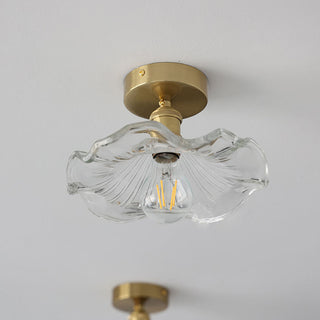 Zenith - Hibiscus-Glas-Deckenlampe