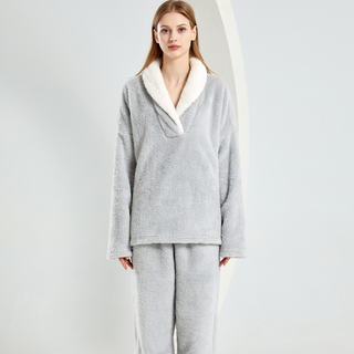 Krista - Pyjama-Set aus dickem Fleece