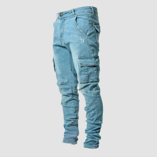 Casper - Ultra Stretch - Cargo-Jeans