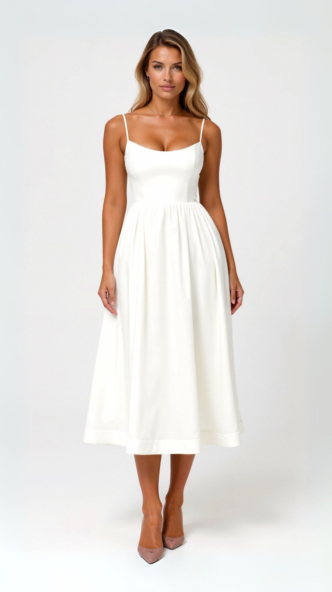 Tamara Fließendes Midikleid