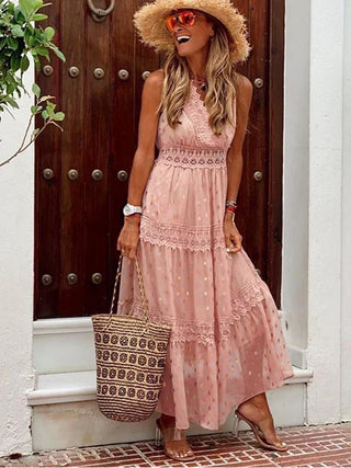 Lola - Maxi-Kleid - Boho Spitze