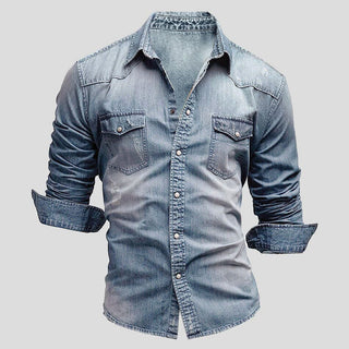 Cedric - Denim Hemd