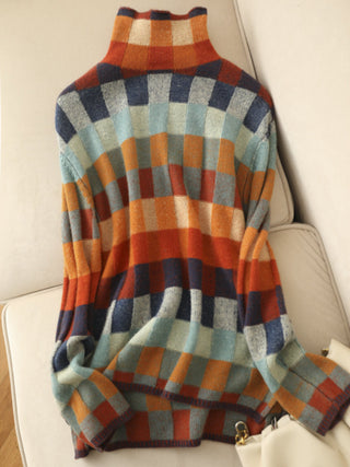 Jane - Bunter Pullover - Warmer Pullover