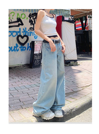 Jobelle - Streetwear Baggy-Hosen - Y2K-Stil