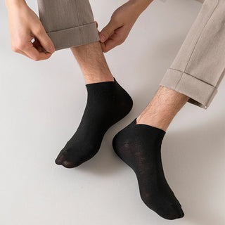 Charlie - Einfarbige Knöchelsocken - Atmungsaktive Unisex-Socken