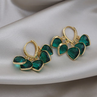 Micara - Emerald Glitz - Ohrringe