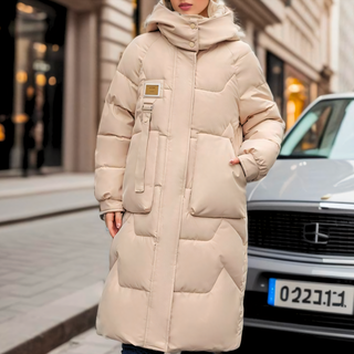 Majken - Lange Pufferjacke - Winterparka