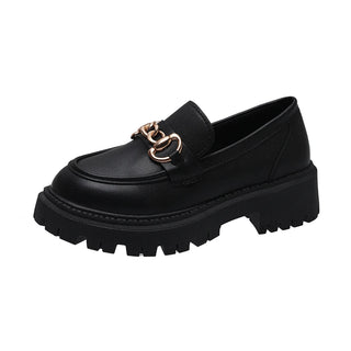 Marceline - Plateau-Loafer - Metallketten-Charme