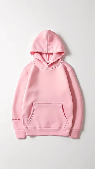 Abigail Bestickter Kapuzenpullover - Sweatshirts & Hoodies - Hellrosa - Müller Mode