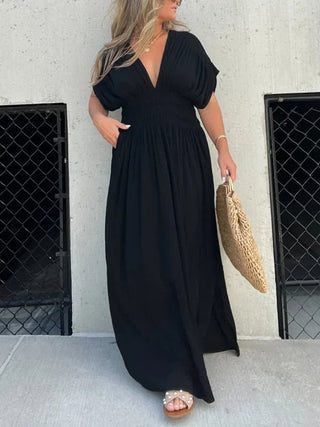Ada - Elegantes Kleid - Maxikleid - Kleider - Schwarz - Müller Mode