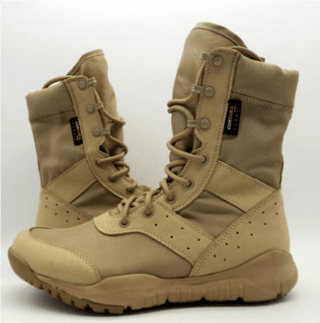 Adan - Wanderstiefel bis zur Wade - Rutschfest und Atmungsaktiv - Wander - & Bergschuhe - Khaki Segeltuch - Müller Mode