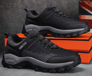 Albin – Outdoor - Schuhe für Herren – Atmungsaktiv - Wander - & Bergschuhe - Schwarz - Müller Mode