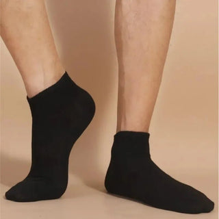 Alex - Niedrig Geschnittene Socken - Solider Unisex - Stil - Zubehör - Schwarz - Müller Mode