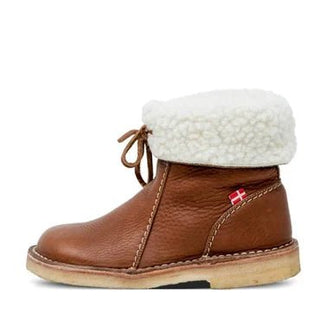 Amanda – Winterstiefel im Vintage - Stil – Fellgefüttert - Stiefel - Schwarz - Müller Mode