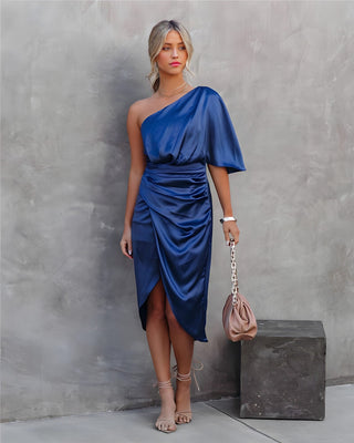 Amira - Elegantes kleid - Partykleid - Kleider - Blau - Müller Mode