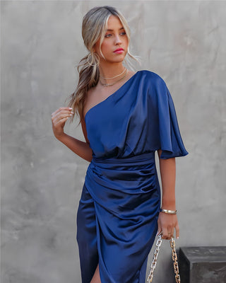 Amira - Elegantes kleid - Partykleid - Kleider - Blau - Müller Mode