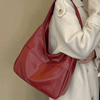 Amity - Umhängetasche - Großes Fassungsvermögen - Schultertaschen - Rot - Müller Mode