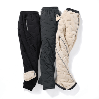Anders – Unisex - Thermohose für den Winter – Fleecefutter - Jogginghosen - Grau - Müller Mode