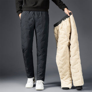 Anders – Unisex - Thermohose für den Winter – Fleecefutter - Jogginghosen - Schwarz - Müller Mode