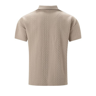 Andre Polo mit Knopfleiste - Polos - Weiß - Müller Mode