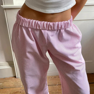 Antoinette - Loungehose - Entspannte Lockere Passform - Jogginghosen - Rosa - Müller Mode