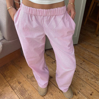 Antoinette - Loungehose - Entspannte Lockere Passform - Jogginghosen - Rosa - Müller Mode