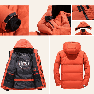 Arctic - Regenfest und perfekt für kalte Tage - Winterjacken - Orange - Müller Mode