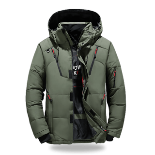 Arctic Wasserdichte Winterjacke mit Kapuze - Winterjacken - Grün - Müller Mode