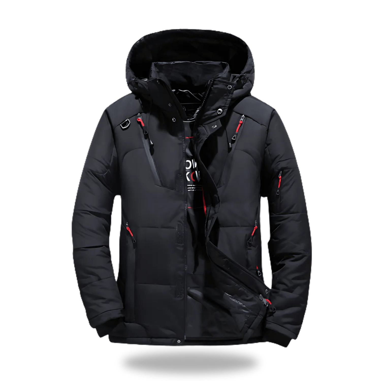 Waterproof Hooded Winter Jacket for Cold Wet Weather - Photo 2