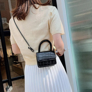 Ariel - Mini Crossbody Tasche - Luxuriöses Leder - Schultertaschen - Gelb - Müller Mode